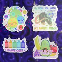 Awareness Stickers Pt3