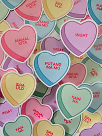 Conversation Hearts Stickers