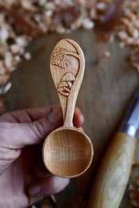 Image 6 of Oak and Mushroom- Coffee Scoop