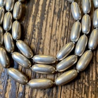 Image 5 of Silver and Lucite Beaded Necklace