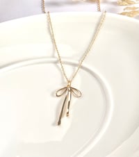 Image 4 of “Sleepy” Bow Necklace