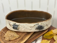 Image 1 of Birch bark serving piece 