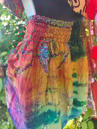 Image 5 of Bloomer shorts - rainbow orange -see measurements