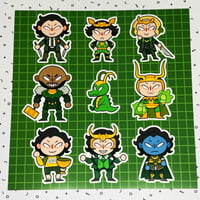 Image 2 of Loki Stickersheet