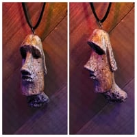 Image 1 of Moai Tiki Necklace