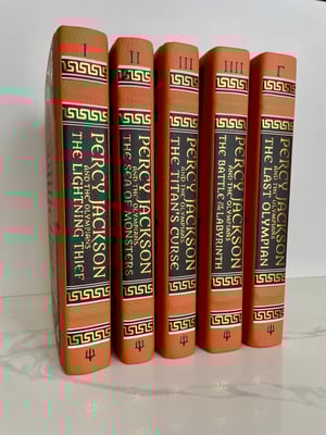 Image of Percy Jackson series rebind