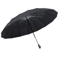 Image 3 of Super Large 140CM Automatic Folding Umbrella, Reinforce Windproof Strong Sun and Rain Umbrellas for 