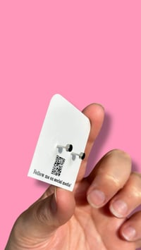 Image 3 of Flatback Earrings