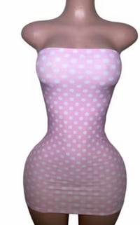 “Bratz” Dress (Pink/White)