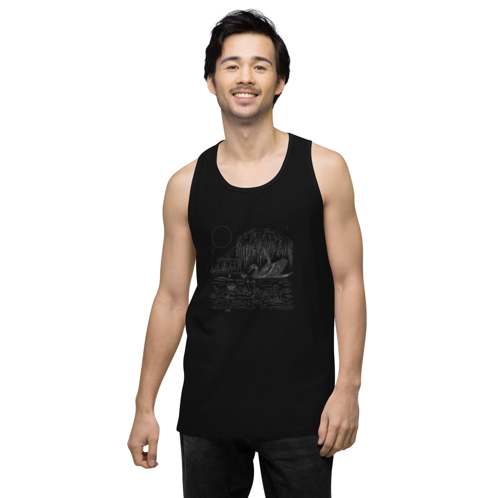 Swan Lake Men’s premium tank top