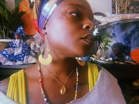 Image 2 of Oshun's Promise// Brass Cowrie Necklace