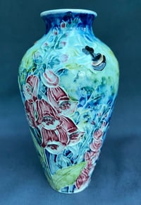 Image 4 of “Foxglove” vase