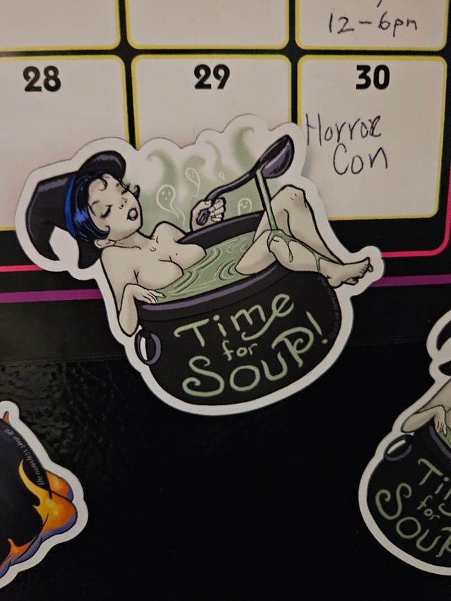 Time for Soup Magnet