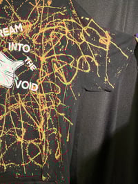 Image 3 of 2XL Bleach Dye Scream Into The Void Tie Dye 