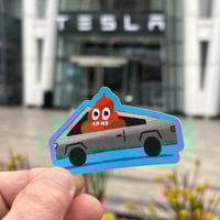 Image 2 of Cybertruck Sticker
