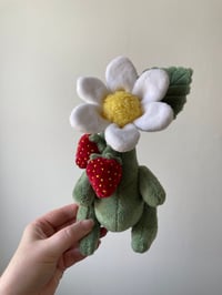 Image 1 of Strawberry flower Art Doll