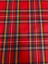 Image 1 of Sarga - Tartán - Cuadro Rojo - 12€/m