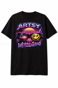 Artsy Weirdo Gang Tee Black