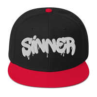 Image 4 of Drip Snapback Hat