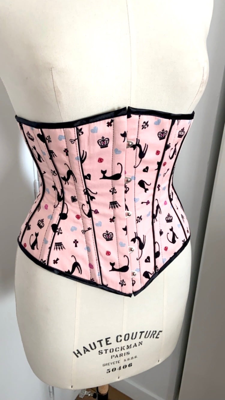 Image of KITTIES UNDERBUST CORSET