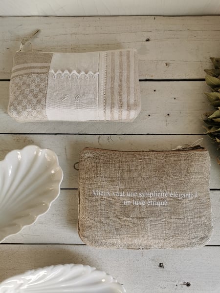 Image of Pochette XS {PAMxs78.9} ou  Trousse Rectangulaire {TR168.4}