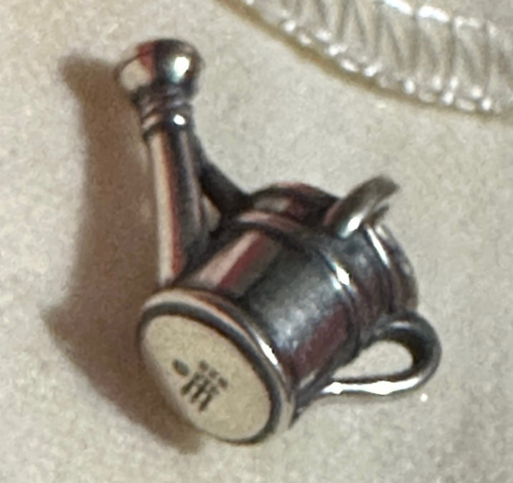 Image of James Avery Retired Garden Watering Can Charm