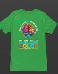 Image 6 of Mental Health Broken Crayon Tee