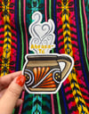 Abraza-Té Sticker
