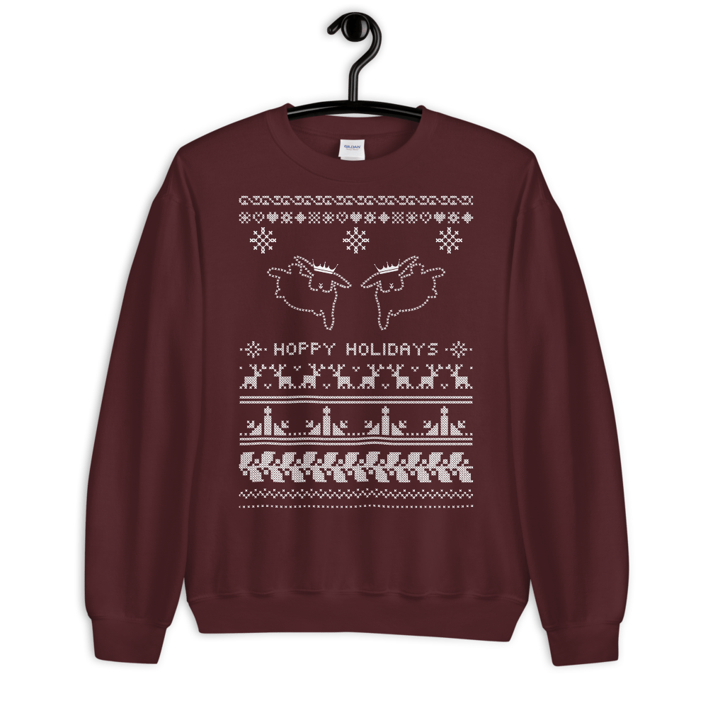 Image of Blanco 'Hoppy Holidays' Sweatshirt - Limited Holiday Edition