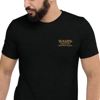 Image 1 of WASBY® Faith & Purpose Tri-Blend Christian T-Shirt | Premium Faithwear Streetwear