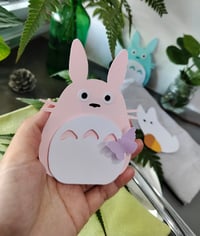 Image 3 of Forest Spirit Tororo Inspired Party Decors Party Supply. Totoro Birthday Place Cards Food Labels