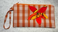 Orange Palaka clutch