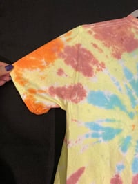 Image 5 of SMALL Shrimply Irresistible Tie Dye Shirt
