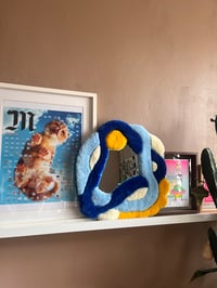 Image 2 of Miroir serpentin bleu 