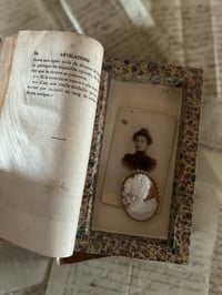 Image 11 of Livre ancien à secret, rare, reliure en cuir, XIXème siècle