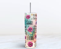 Image 4 of Positive Affirmation 20oz Tumbler Pink