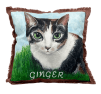 Image 5 of Custom Hand Painted Pillow