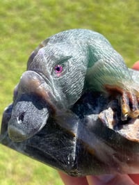 Image 19 of Platypus Fluorite Carving #2919