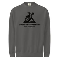 Image 1 of Christian Sportsman's Association - Branded Unisex garment-dyed sweatshirt