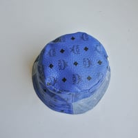Image 4 of Reworked Bucket Blue MCM x Denim Small