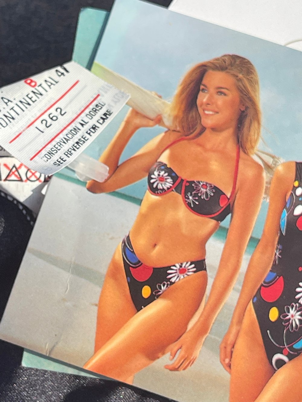 80's Jazzy Abstract Bikini S/M