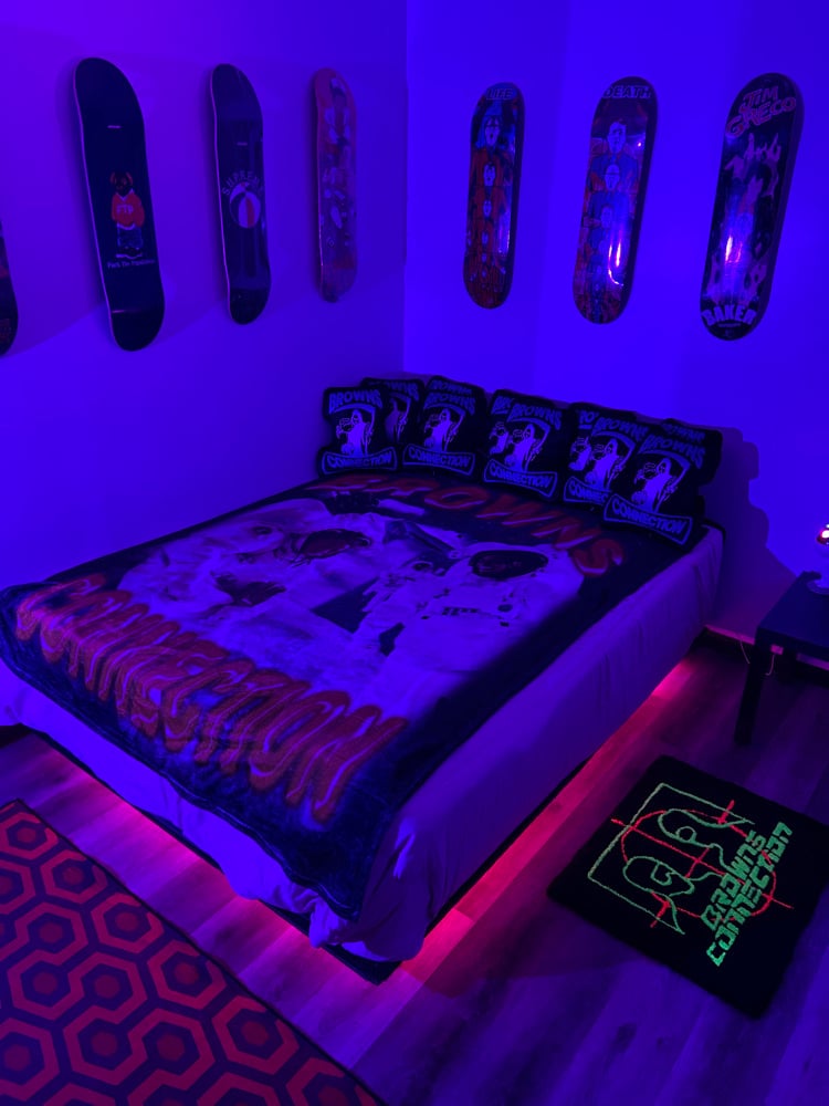 Image of Man on the moon Blaket 