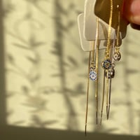 Image 2 of Ayn Thread Earrings 