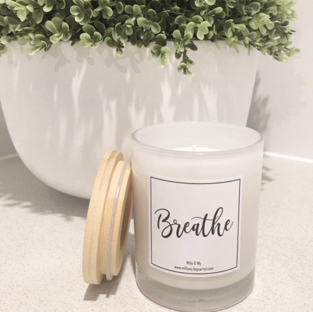 Image of Breathe Essential Oil Soy Candle