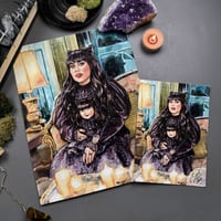 Image 3 of "The Vampire" Nadja Watercolor Print