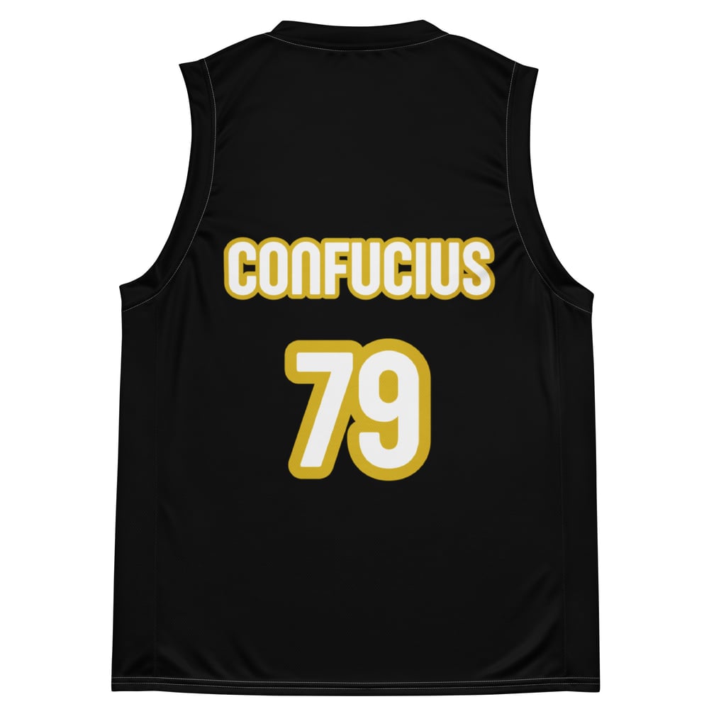 ZEN EXP “Confucius” Recycled unisex basketball jersey