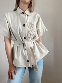 Image 3 of 2in1 Linen Blend Shirt - Irene