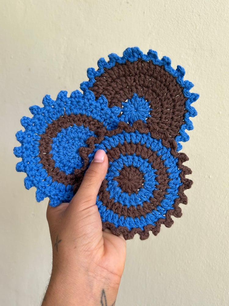 Image of ✧Blue Morpho Coaster Set