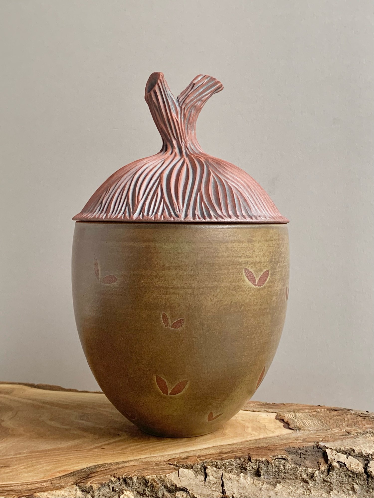 Image of Acorn Jar 