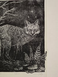 Image 5 of Marevolp • Linocut paper print